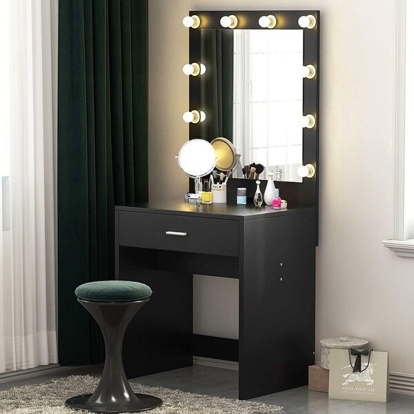 makeup vanity mirror desk