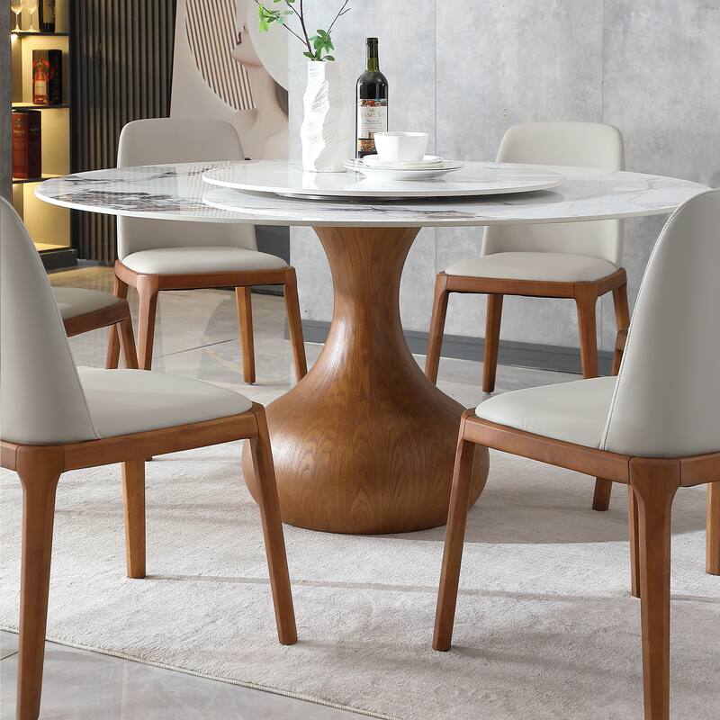 PU Leather Dining Chairs Set of 2