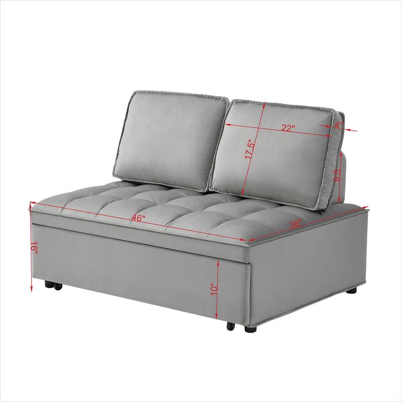 Convertible Sleeper Sofa Bed Modern Design