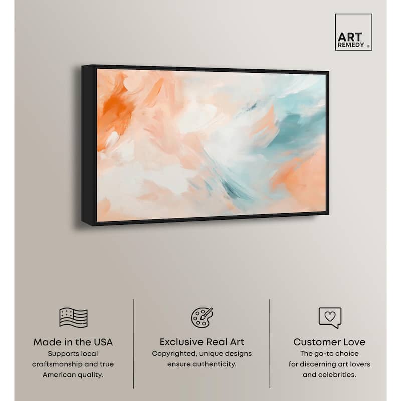 Sunrise Palette II Canvas by Art Remedy