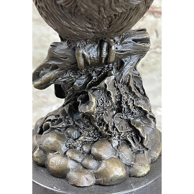 Toucan Tropical Bird Bronze Statue Sculpture Figure Signed Original Art On Base