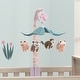 preview thumbnail 6 of 5, Lambs & Ivy Enchanted Safari Animal Musical Baby Crib Mobile Jungle Soother Toy