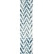 preview thumbnail 92 of 121, SAFAVIEH Dip Dye Marybeth Hand-tufted Wool Chevron Area Rug 2'3" x 10' Runner - Ivory/Navy - Runner