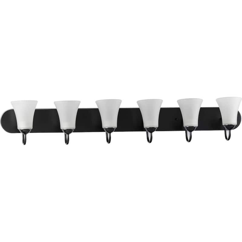 Progress Lighting Classic 6 Light 48" Wide Bathroom Vanity Light
