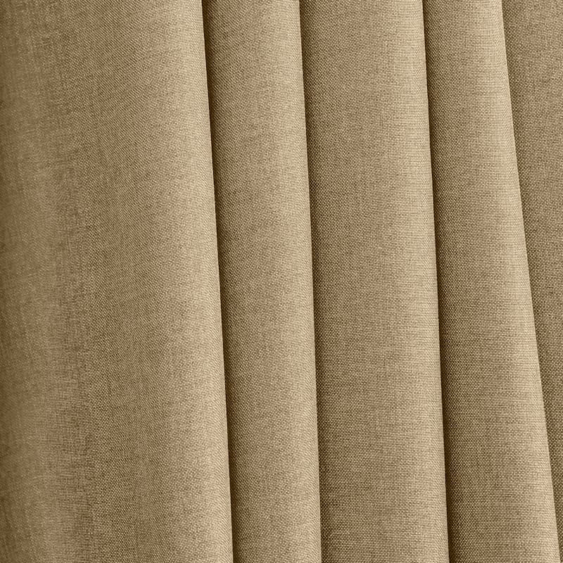 Glasgow Elegant Rod Pocket Curtain Panel with Back Tabs