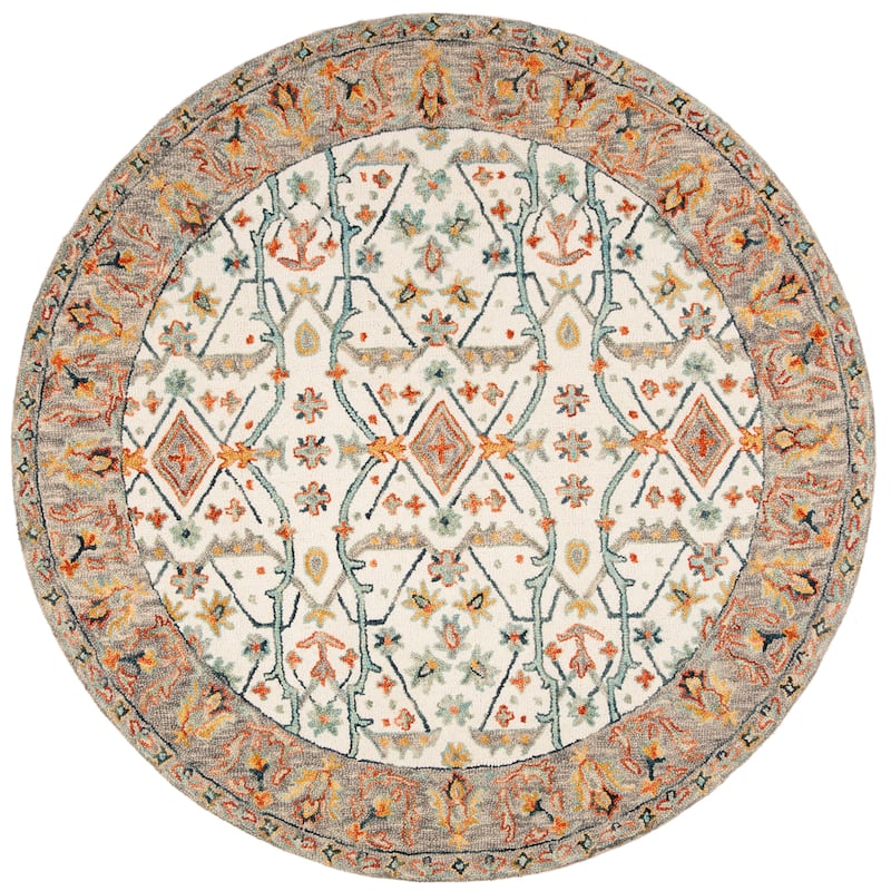 SAFAVIEH Handmade Aspen Elerte Boho Tribal Wool Rug