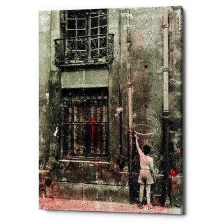 Epic Graffiti 'First Graffiti' by DB Waterman, Canvas Wall Art - Bed ...