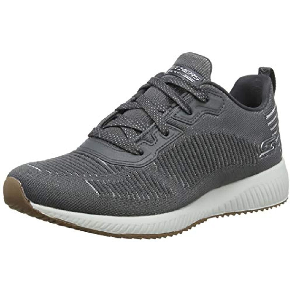 skechers silver trainers