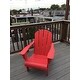 Laguna Outdoor Patio Poly Adirondack Chair (Set of 2)