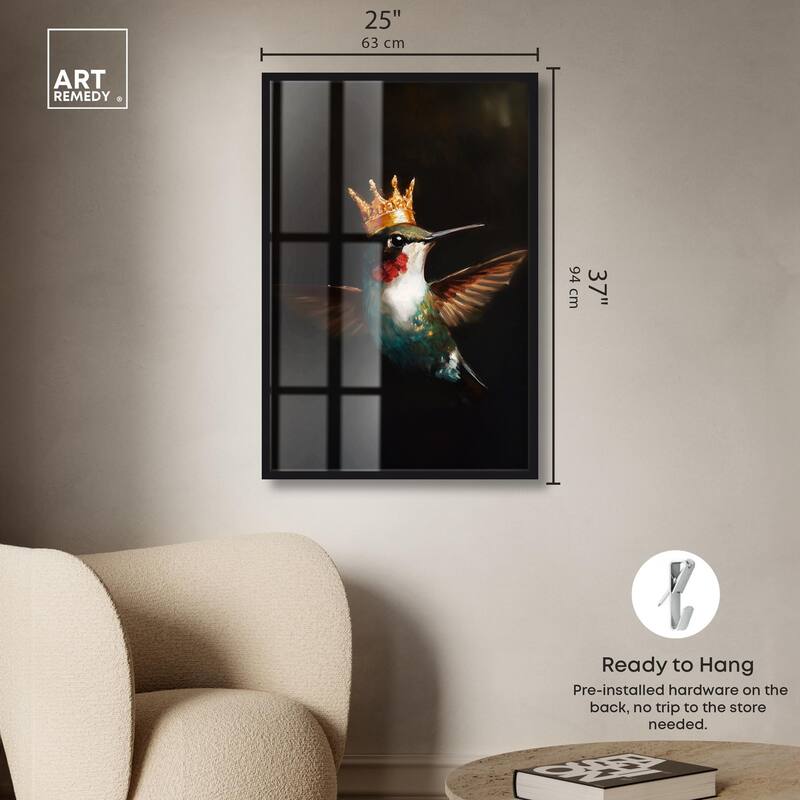 Royal Bird I Shadowbox by Art Remedy