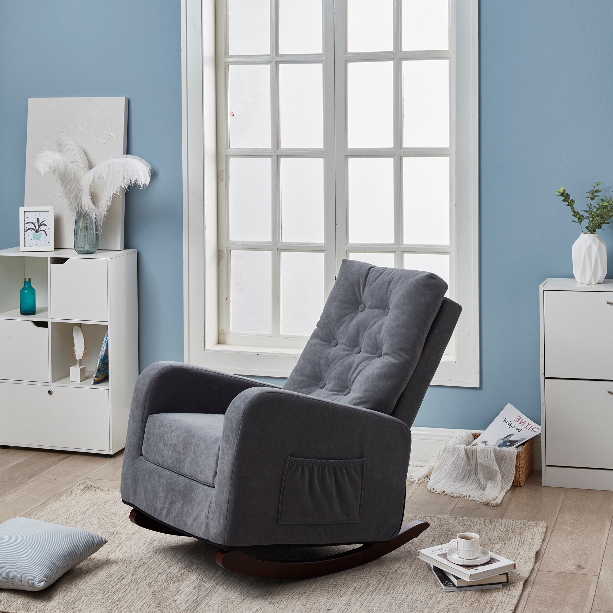 Tv outlet armchair recliner