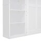 preview thumbnail 13 of 12, Full Size Foldable Wall Bed with Storage Shelves and Cabinet Design Ideal for Guest Rooms or Home Offices