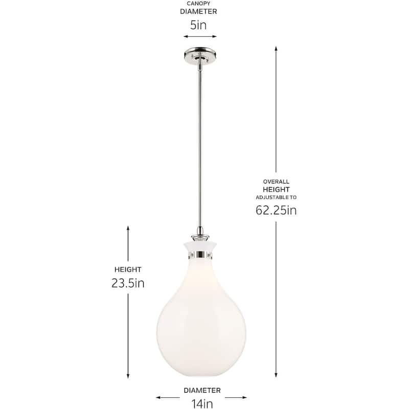 Kichler 52777 Laria 14" Wide Pendant