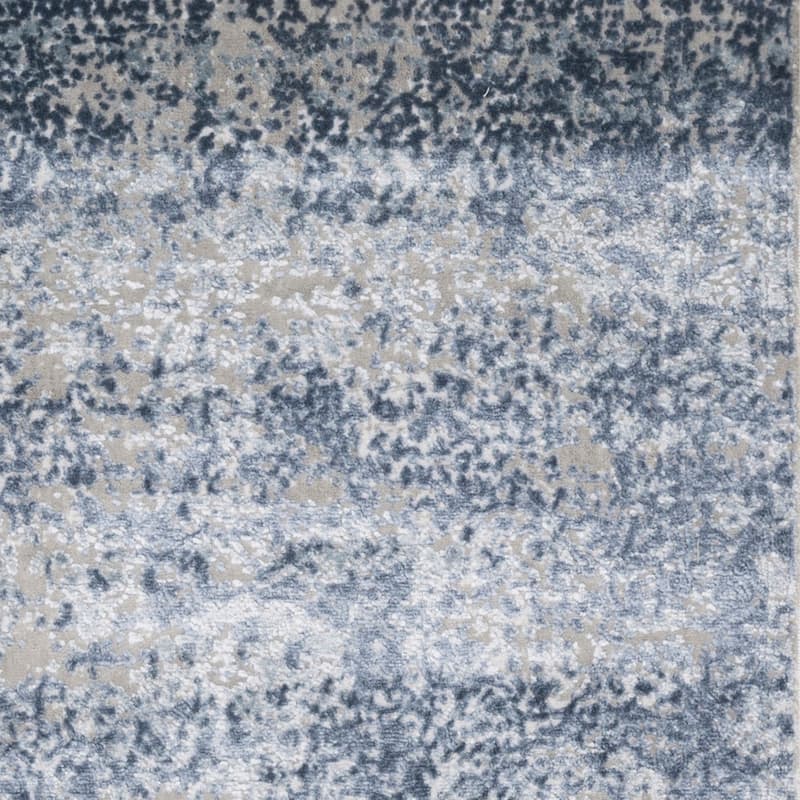 Alexander Home Mason Distressed Traditional Blue Persian Rug