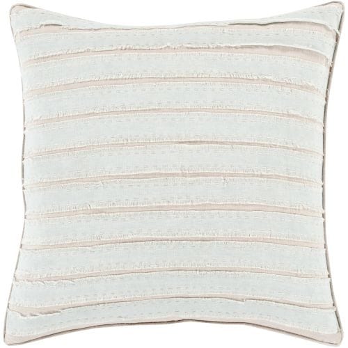 Surya LJA004-2020D Square Indoor Decorative Pillow w/ Down or Polyester Filling