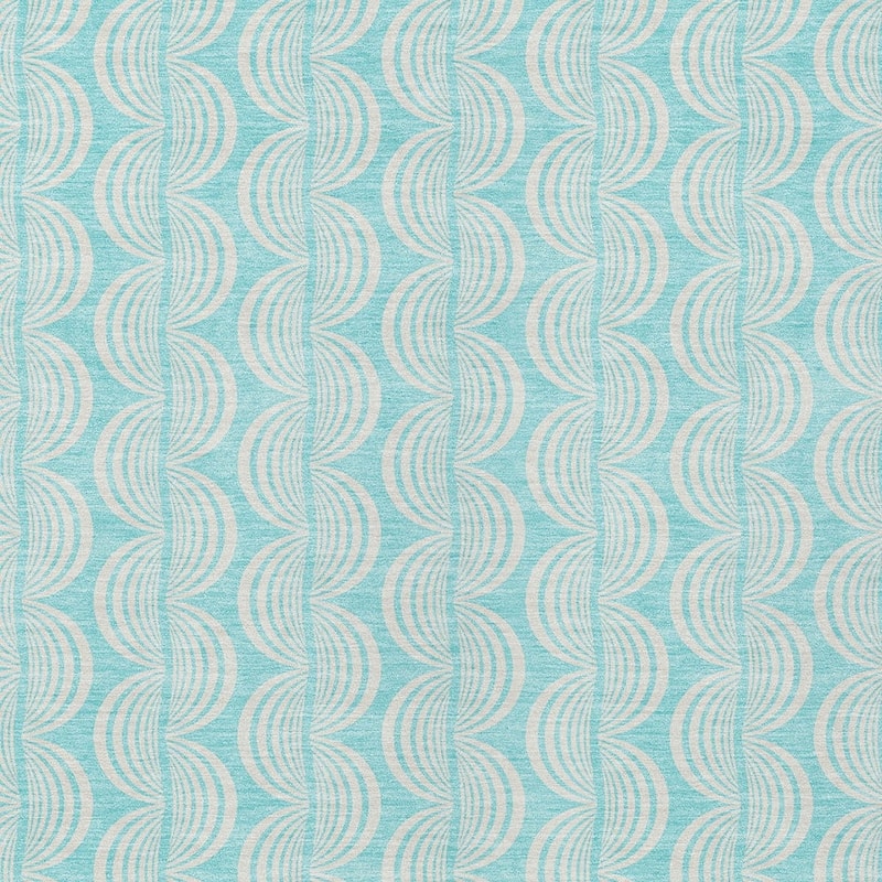 HomeRoots Ogee Transitional Rectangle Outdoor Rug