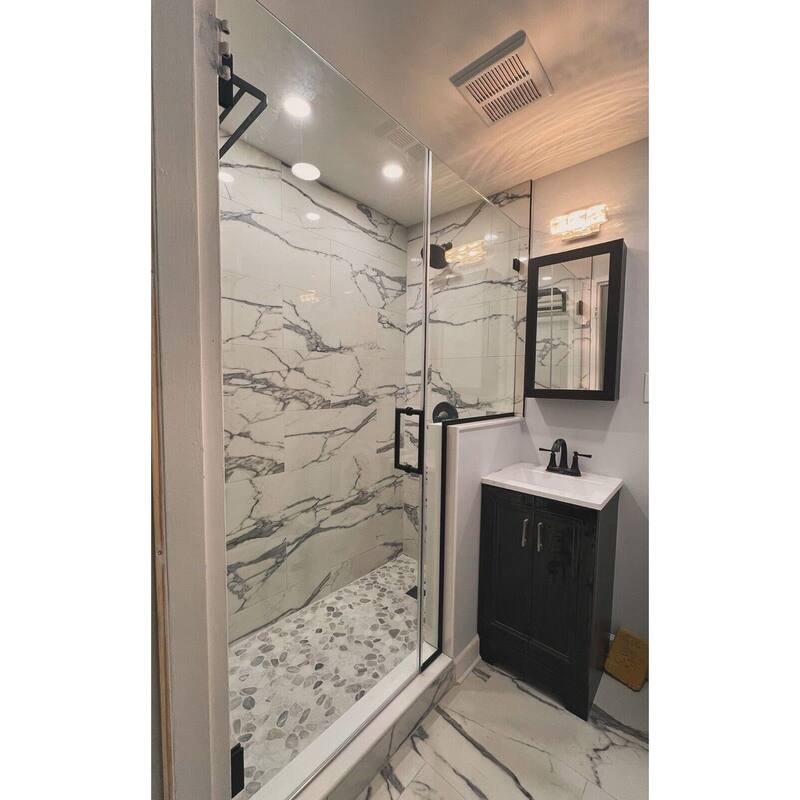 CEL 8"x 8" Mitered Corner Back to Back Shower Door Pull Handles