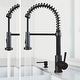 preview thumbnail 53 of 156, VIGO Edison 19" H Single Handle Pull-Down Sprayer Kitchen Faucet
