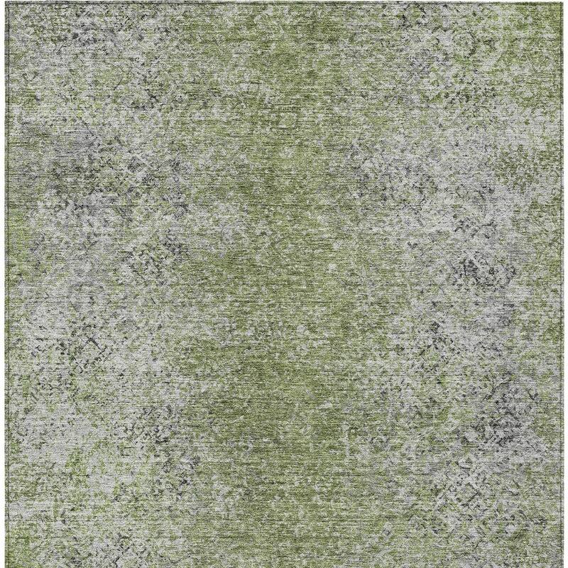 HomeRoots Oriental Transitional Rectangle Outdoor Rug