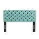preview thumbnail 19 of 54, Lizzy Tufted Twin Performance Velvet Headboard