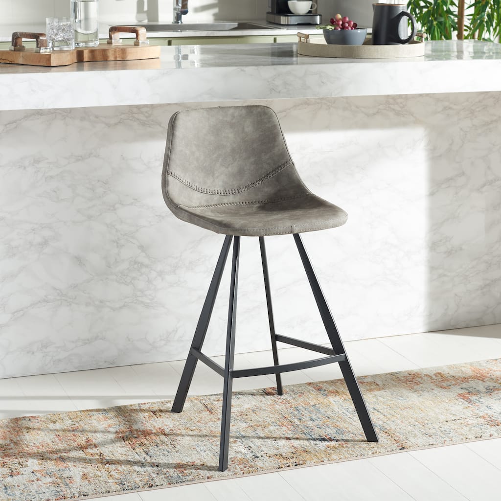 SAFAVIEH Theresia 26-inch Counter Stool - 21 In. W x 19 In. D x 36 In. H - 21Wx19Dx36H