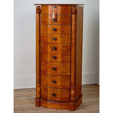 Hives & Honey Florence Oak Jewelry Armoire
