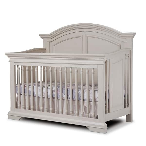 slide 2 of 5, Sorelle Furniture Portofino High Arch Crib - N/A White