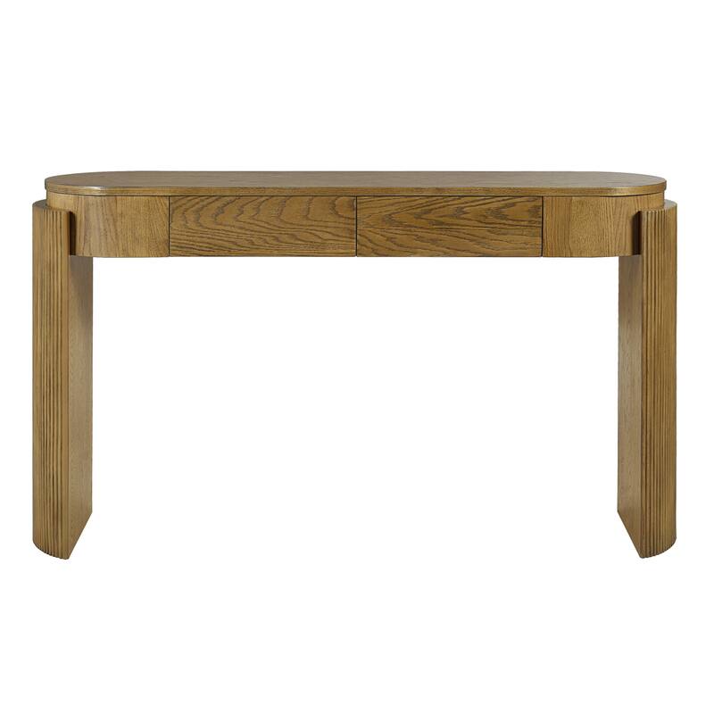 Console Table with Fluted Design