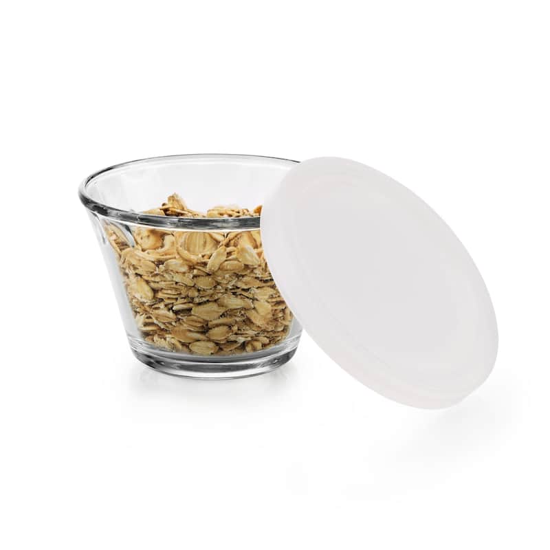 Libbey Baker's Basics 8 piece Cupcake Party Baking Dishes with Lids