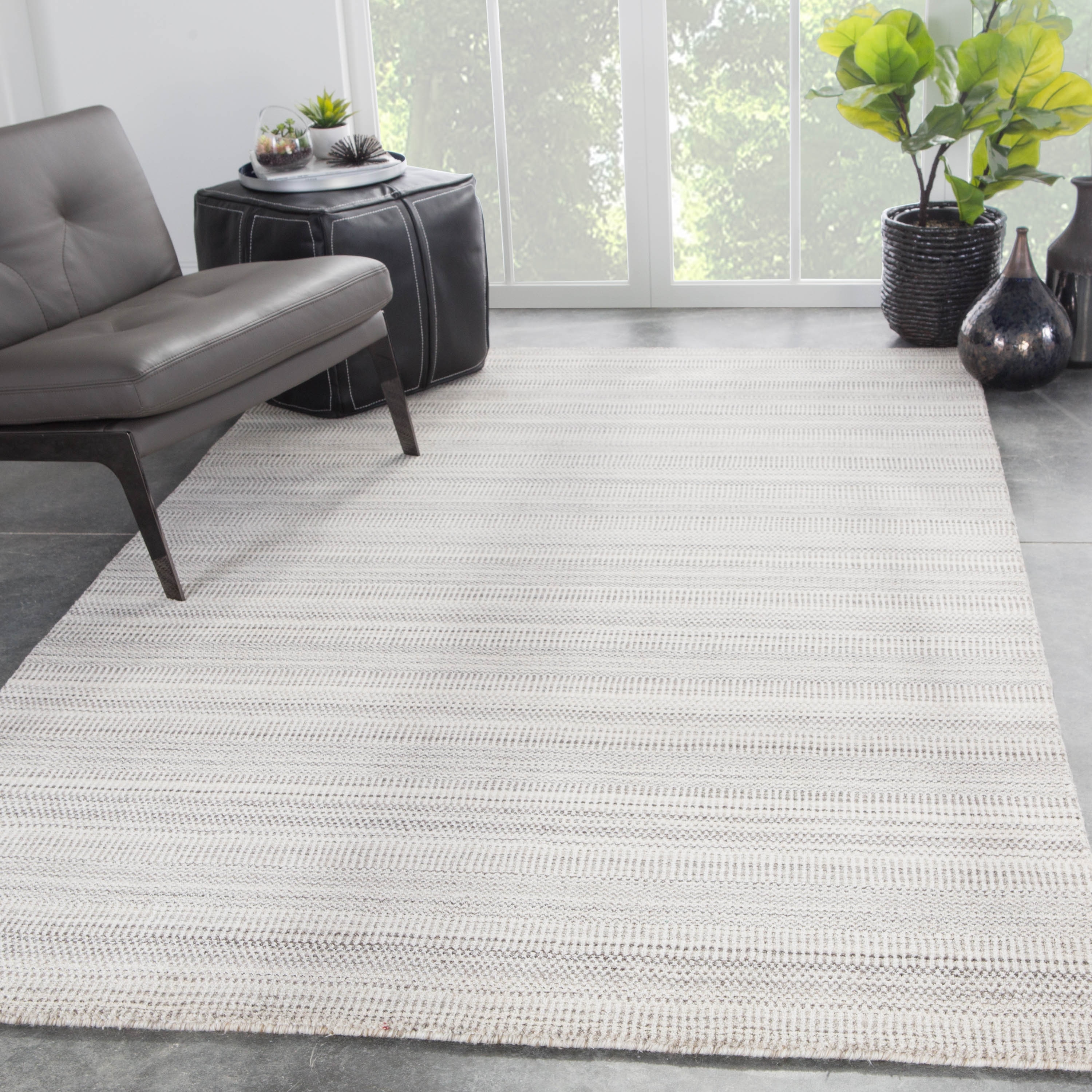Zen Handmade Geometric Area Rug