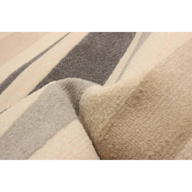 ECARPETGALLERY Machine Woven Hilfiger Beige Area Rug