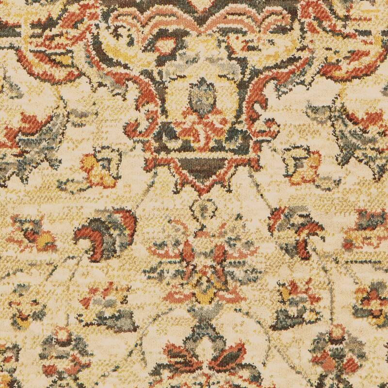 Vista Home Claude Ornamental Medallion Area Rug