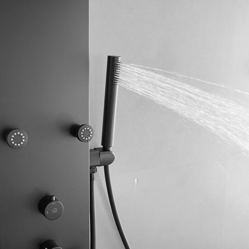 6-Jet Rainfall Shower Tower Shower Panel System