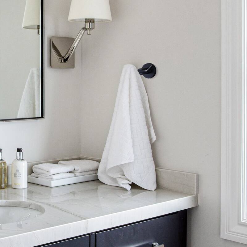 WOWOW Knob-Hook Double Robe/Towel Hook 2-Pieces