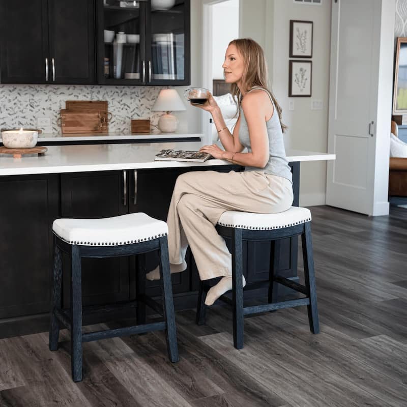 Maven Lane 26" Sophia Backless Counter Height Kitchen Stool