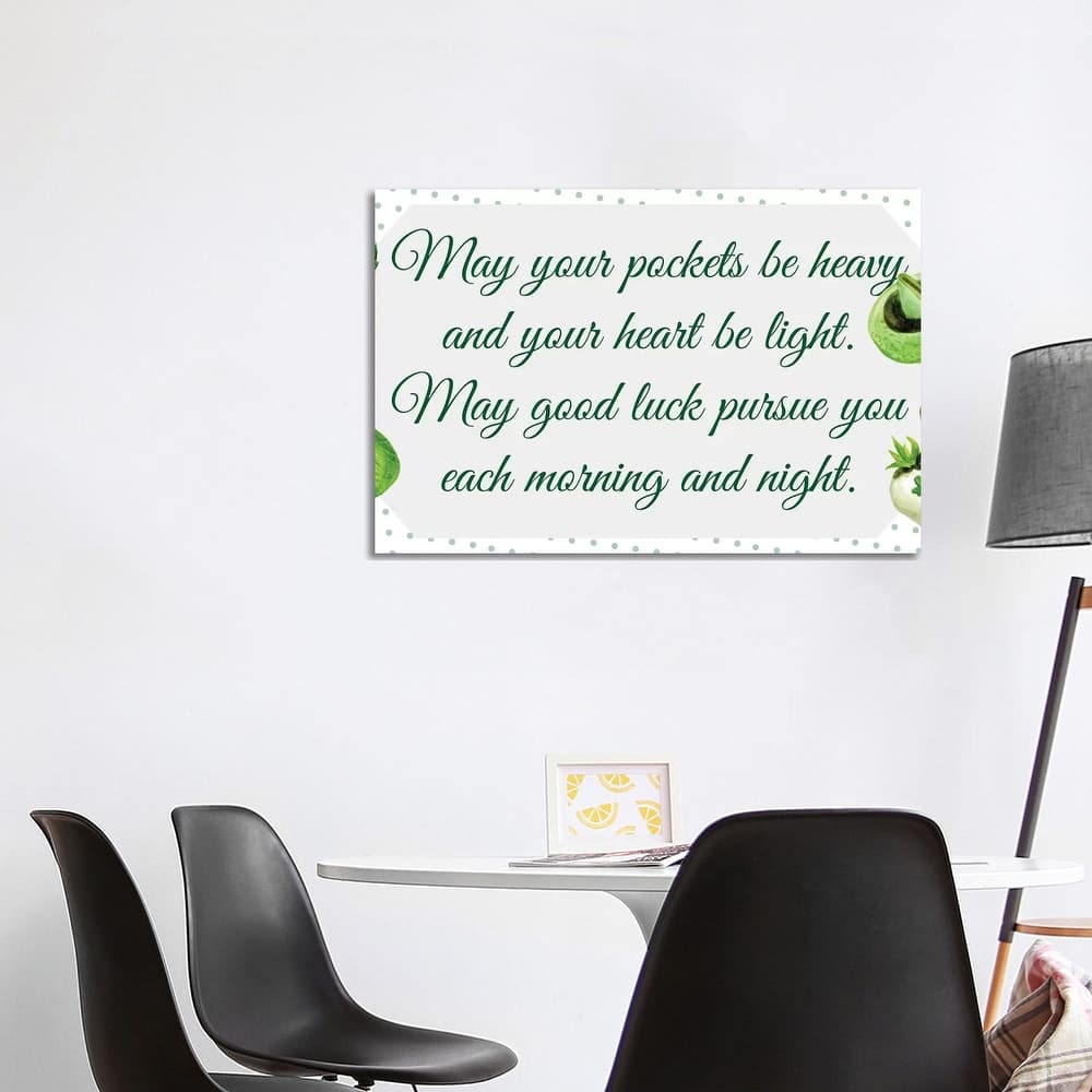 iCanvas "St. Patrick's Day Collection C" by Melissa Wang Canvas Print