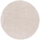 preview thumbnail 57 of 65, SAFAVIEH Tahoe Shag Nieki Geometric 1.2-inch Thick Rug 6'7" Round - Beige - Round