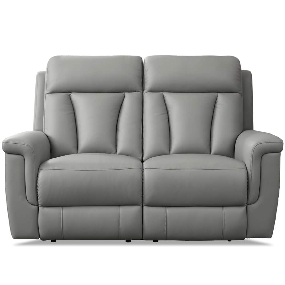 Hydeline Rhapsody Zero Gravity Power Recline Top Grain Leather Reclining Loveseat