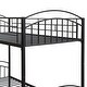 preview thumbnail 41 of 45, Multifunctional Design Metal Bunk Bed with Ladder, Steel Construction, Wear-Resistant Finish