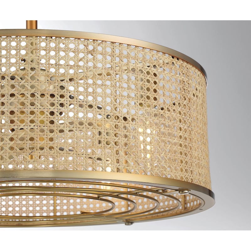 Savoy House Astoria 4-Light Fan D'Lier