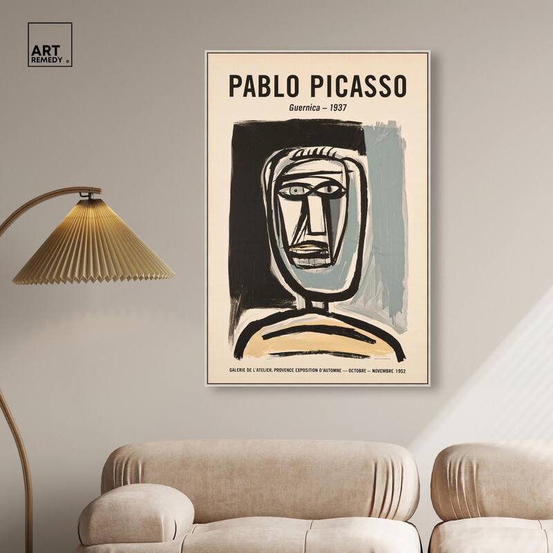 Head of Guernica Canvas by Art Remedy