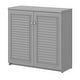 preview thumbnail 27 of 30, Fairview Storage Cabinet with Doors and Shelves by Bush Furniture - 31.73"L x 12.76"W x 30.71"H