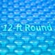 preview thumbnail 11 of 23, 8-mil Solar Blanket for 12-ft Round Above-Ground Pools - Blue - 12' Round 12' Round
