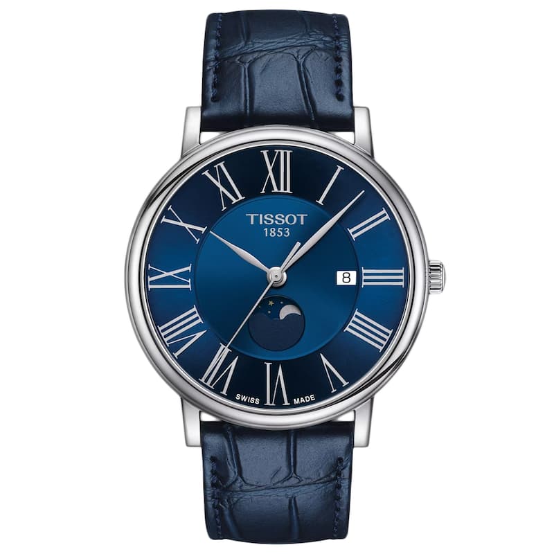 Tissot Men's Carson Blue Dial Watch - T1224231604300 - 6 (36)