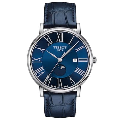 Tissot Men's Carson Blue Dial Watch - T1224231604300 - 6 (36)