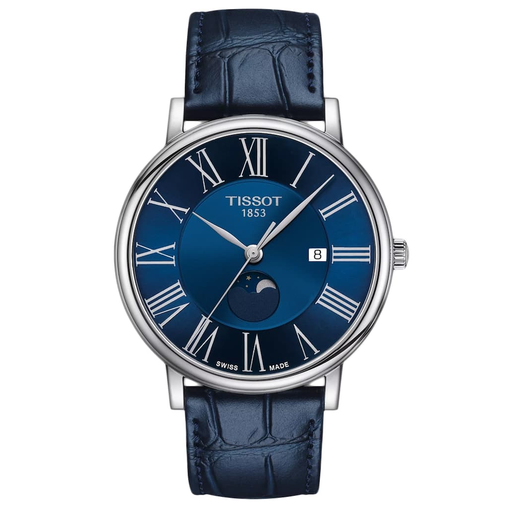 Tissot Men's Carson Blue Dial Watch - T1224231604300 - 6 (36)