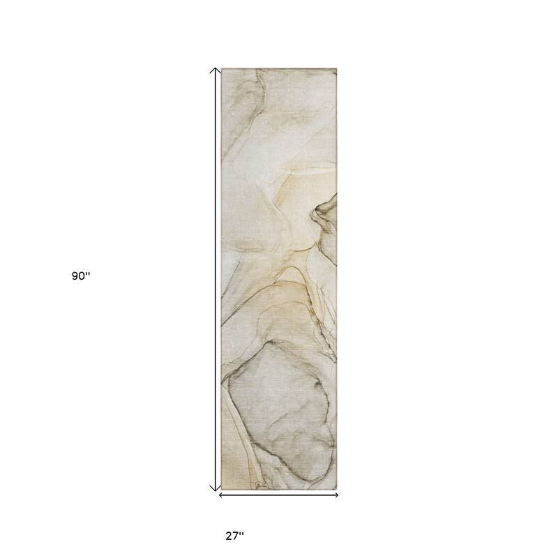Almiso Artistic Abstract Weather Resistant Classic Meets Modern Outdoor Rug