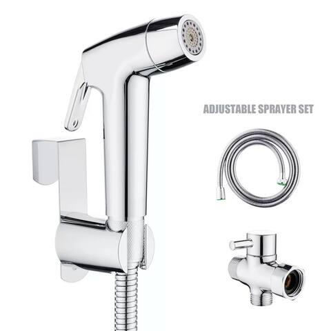 AITINKAN ABS Hand-held Bidet Toilet Sprayer - Silver