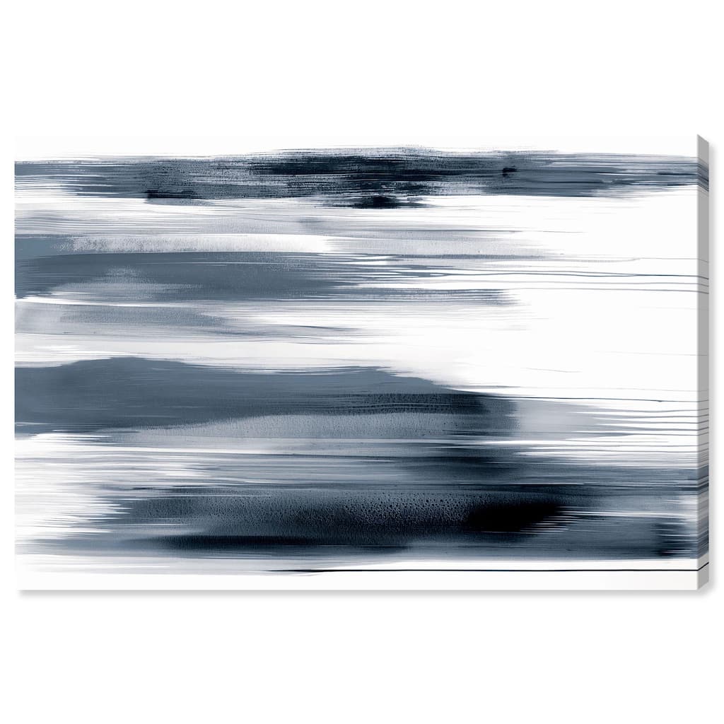 Blue Mirage Canvas by Art Remedy, Gallery Wrapped
