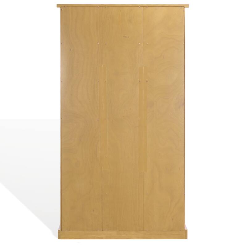 SAFAVIEH Couture Tristyna Wood 6-Shelf Bookcase - 43"W x 15"D x 78"H